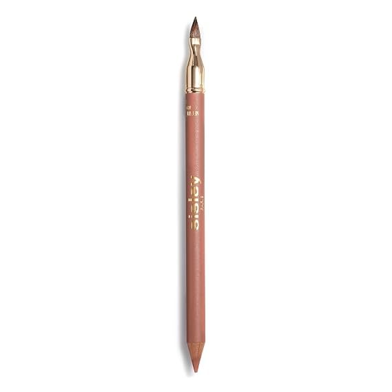 Sisley Paris Phyto-Levres Perfect, 1 Nude - Firm, Gentle, Easy-Glide Lip Pencil - Nourishes, Hydrates & Comforts Lips - Long-Wear Formula - Includes Brush & Sharpener