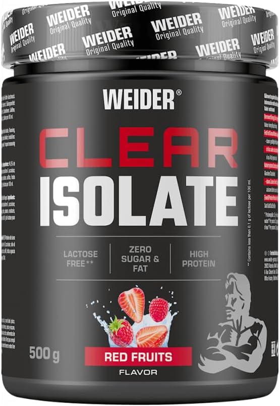 Weider Clear Isolate (500g) Red Fruits - Proteins - Clear Protein