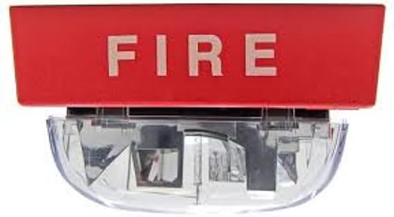 Simplex 4906-9202 MC TrueAlert V/O Ceiling MT Red