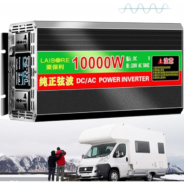 2800W 3800W 5800W 6800W 7800W 8800W 10000W 13000W 18000W 20000W Solar Power Inverters,DC 12V 24V 48V 60V 72V to 110V/220V 230V AC Split Phase Inverter Pure Sine Wave-Inverter,for Home Energy Storage