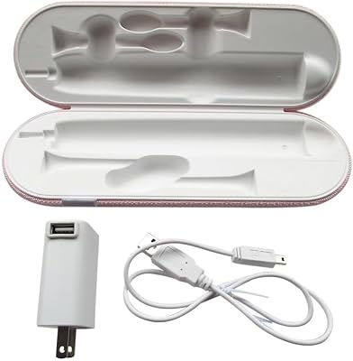 USonline911 HX9210 HX9200 Travel Charger Case wAC CharerUS Cable for Philips Sonicare DiamondClean HX9340 HX9370 HX9360 HX9382 HX9332 HX9350 Handles Toothbrushes
