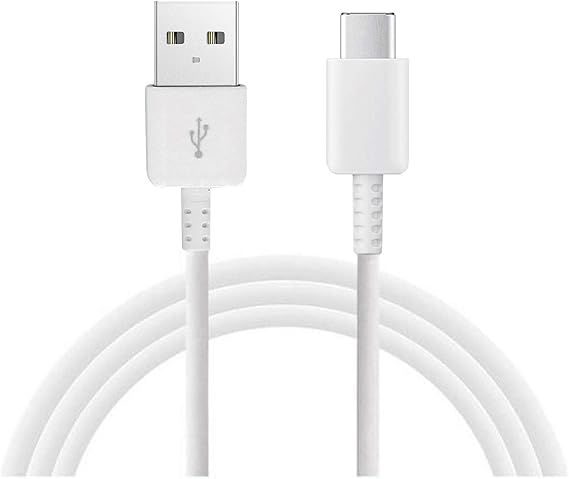 Original 10ft USB-C Cable Compatible with Your Samsung Galaxy Book 10.6-inch 64GB with Fast Charging and Data Transfer. (White 3M)