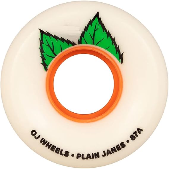 OJ Skateboard Wheels Plain Jain Keyframe 87a Skateboard Wheels -Set of 4 Wheels