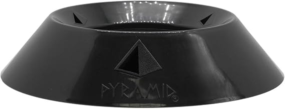 Pyramid Ventilated Large Bowling Ball Cup - Durable, Stable Holder for Cleaning & Storage - Wide Footprint, Bowling Accessory