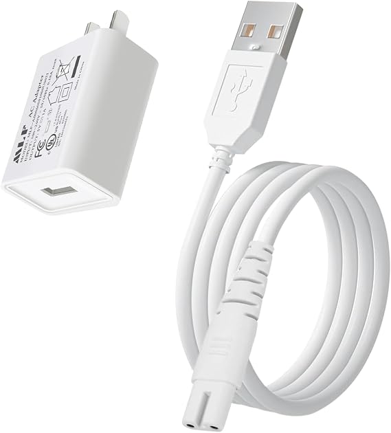 USB Charging Cable for Water Flossers, Portable Cordless Oral Irrigator Replacement Charger for Nicwell, Fairywill, Aquasonic, Nicefeel, Oralfree, INSMART, TUREWELL, Yafex, Zerhunt, Tovendor, 4.1FT