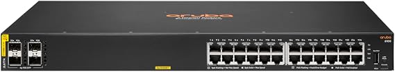 Aruba 6100 24G Class4 PoE 4SFP+ 370W Switch
