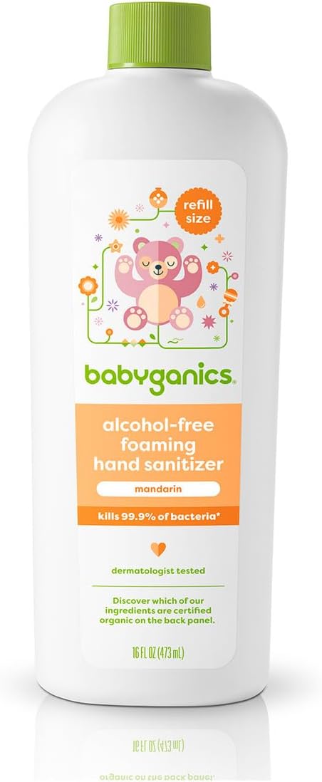 BabyGanics Hand Sanitizer Mandarin Refill - 16 Ounces