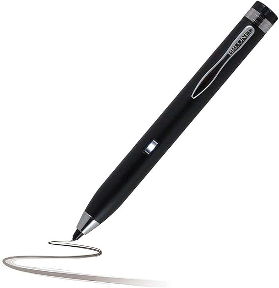 Black Fine Point Digital Active Stylus Pen Compatible with HP ZBook Studio x360 G5 15.6"