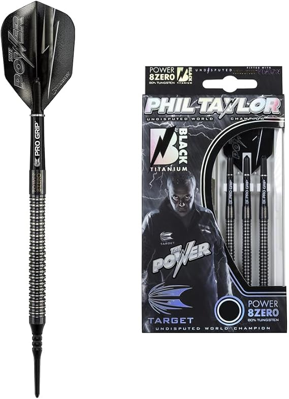 Power 8Zero Titanium Soft Tip Darts