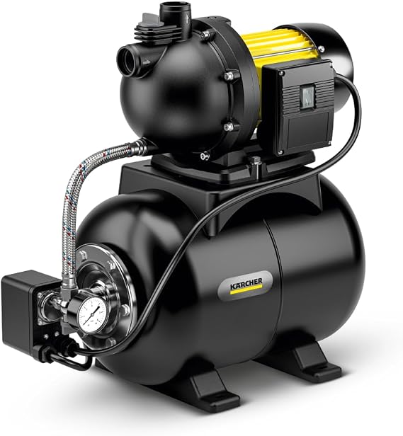 Karcher BP 4.900 Home water system, water yield: 4,900 lh, max. head height: 50 m, max. suction depth: 8 m, motor power: 1,150 watts, max. pressure: 5 bar, 1.645-760.0