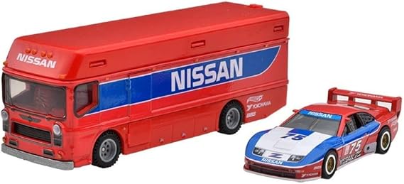 Hot Wheels Premium Team Transport HRV44 Car Culture Euro Hauler & 94' Nissan 300 ZX GTS
