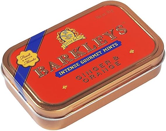 Ginger & Orange Mints, 50g, Tin