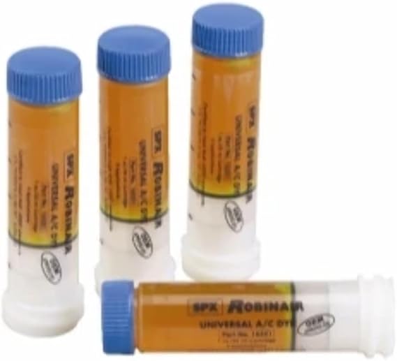 Robinair 16356 Universal A/C Dye - Pack of Four Twist-On Cartridges