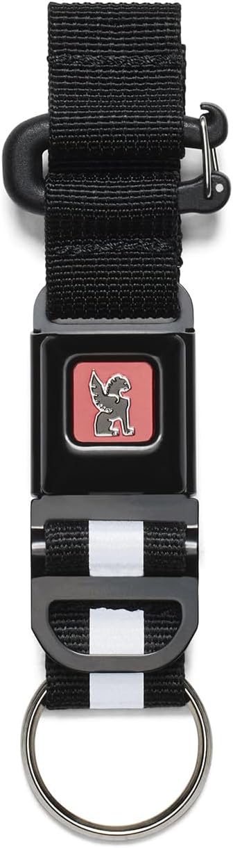 Chrome Industries Mini Buckle Keychain Quick-Release Seatbelt Closure Keyholder