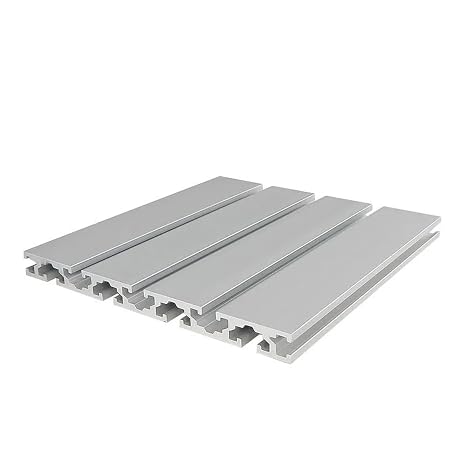 1PC 15180 Aluminum Profile Extrusion 300mm Engraving Machine CNC Parts Frame Anodized Linear Rail for DIY 3D Printer Workbench Linear Motion Guides(Black)