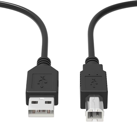 6ft USB Data PC Cable Cord for Microtek ScanMaker 6000 Scanner