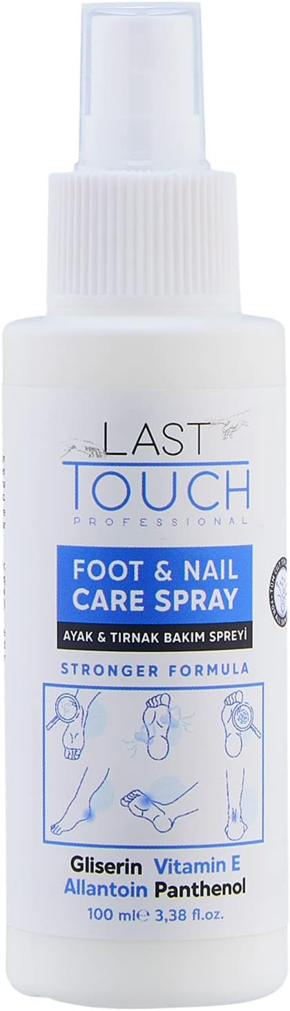 LAST TOUCH Foot And Nail Fungus Spray, Itching, Deodorizing and Moisturizing Care Spray 100 ML