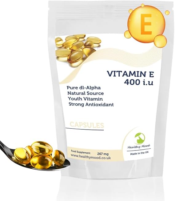Vitamin E 267mg 400iu Antioxidant Capsules