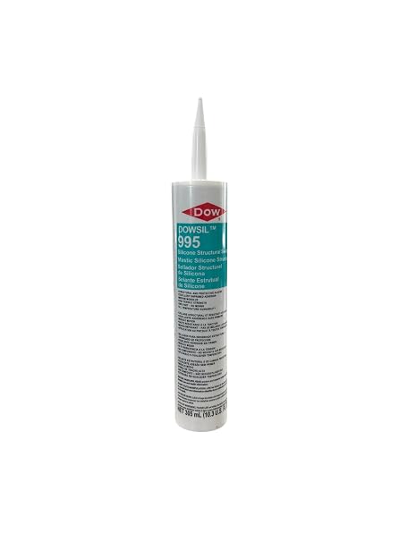 DOWSIL 995 Silicone Structural Sealant Black 10 oz