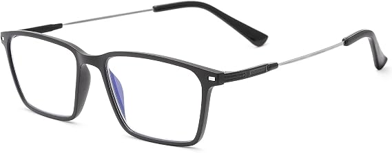 YIMI Progressive Multifocus Computer Reading Glasses Unisex Blue Light Blocking Readers for Men Women Trifocal Lens Eyewear