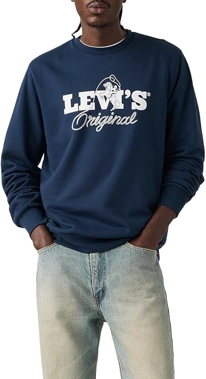 Levi's Men's Standard Graphic Crewneck