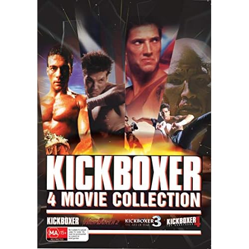 Kickboxer 1 - 4 Collection DVD Box Set The Art of War The Aggressor 1 2 3 4