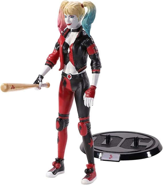 BendyFigs The Noble Collection DC Harley Quinn