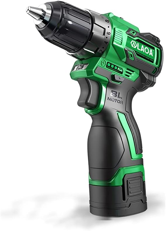 LAOA Electric Impact Wrench 16 V Brushless Wrench Rechargeable Hand Drill Installation Power Tools