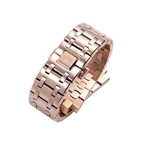 Brand Watchband 28mm Full Stainless Steel Watch Band Bracelet For Audemars And Piguet Strap ROYAL OAK Watchband For 15710 15703