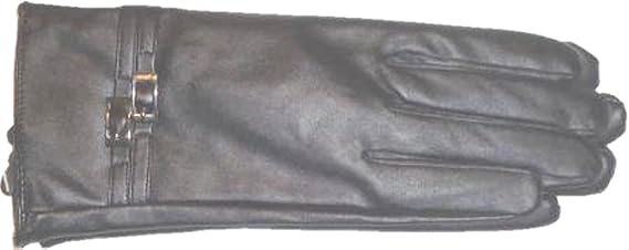 Genuine Black Leather Thinsulate Winter Gloves Sizes Small/Medium