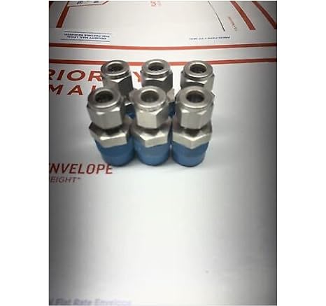 SWAGELOK SS-600-1-8 3/8 in. Tube OD X 1/2 in. Male NPT, Male Connector, Stainless Steel, Tube Fitting