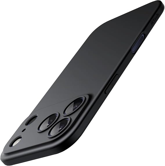 JETech Slim Case for iPhone 17 Pro Max, Black
