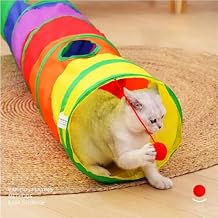 Flat Cat Tunnel Folding Rainbow Long Straight Cat Dog Game Tunnel Pet Game Tunnel