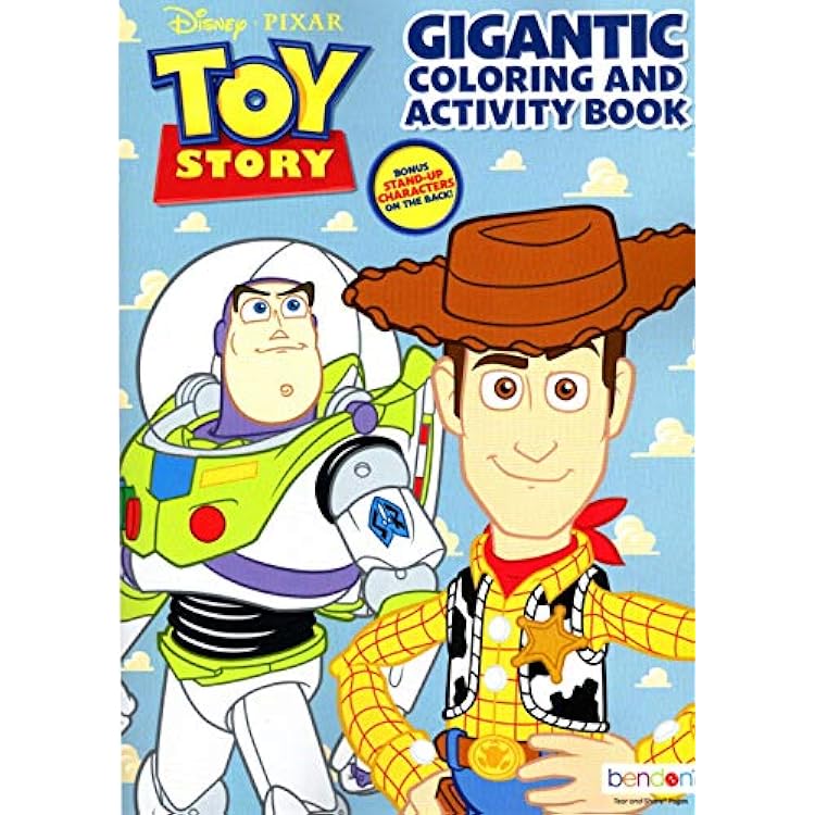 Pixar Disney Toy Story - Gigantic Coloring & Activity Book - 192 Pages