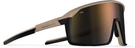 Shady Rays Rival Mens - Single Lens Panoramic Polarized Mens Sunglasses