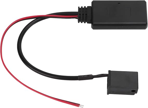 Aramox Bluetooth Adapter Cable ABS Aux Input Adapter with Bluetooth 5 0 7 Pin D6 Plug for 6000CD 2004 Onwards for Focus C Max