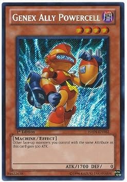 Yu-Gi-Oh! - Genex Ally Powercell HA04_EN002 Secret Rare - 5D's Hidden Arsenal 4
