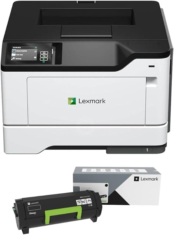 Lexmark MS531dw Monochrome Laser Printer + Black Toner Bundle,