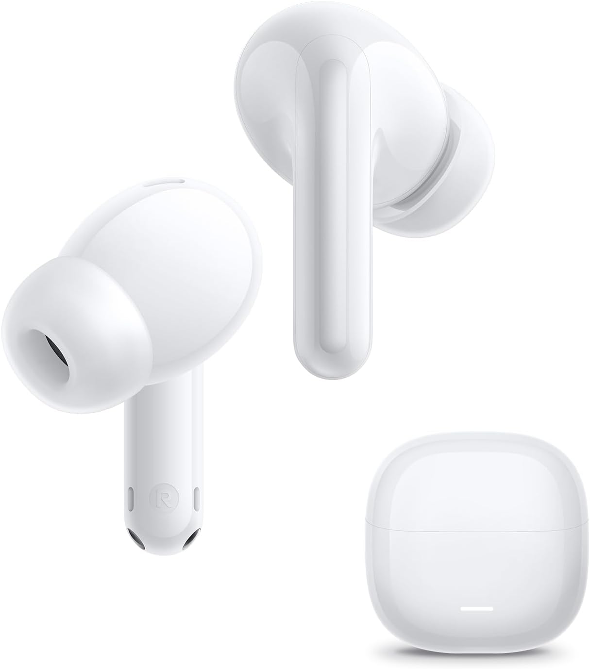 XIAOMI REDMI Buds 8 lite-True Wireless Bluetooth Headphone in-ear, 42dB Active Noise Cancelling,12.4mm driver with strong bass, Up to 36h Battery Life, 5 EQ settings, Bluetooth 5.4, White