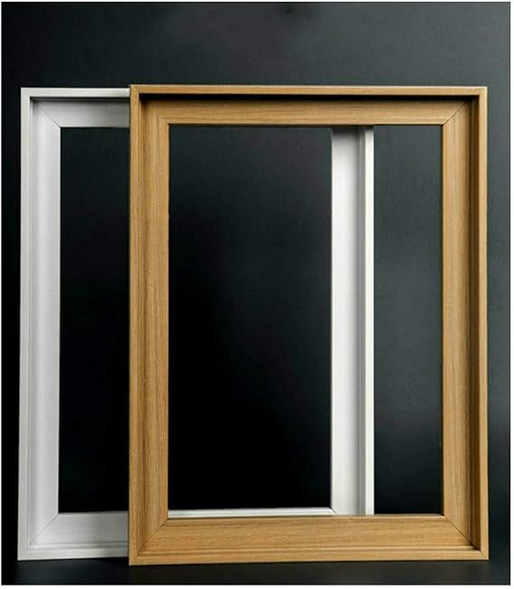 DIY Floating Frame for16X20/40.7X50.8cm Stretched Canvas,0.8" Deep.Picture Art Wall Décor,Art Canvas Black Frame