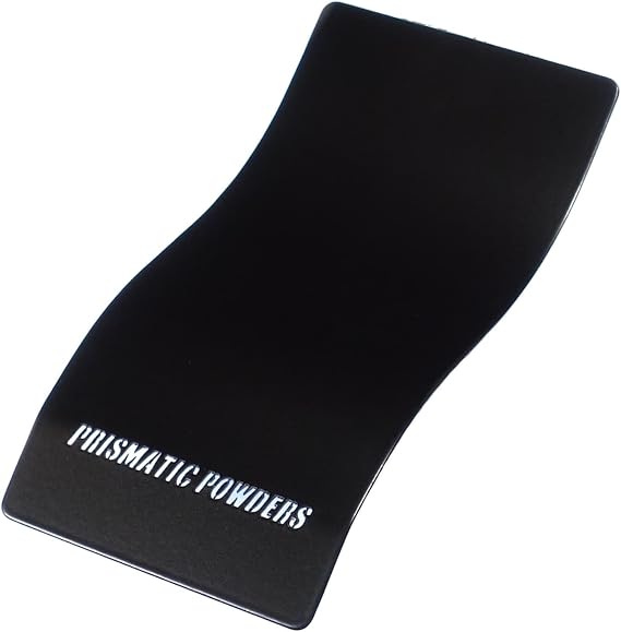 Prismatic Powders Super Durable Matte Black - Solid Polyester Powder Coating - Matte 1 LB - Durable, High Performance Coating for Automotive Metal, Wheels, Parts - Proudly Made in the USA - (PSS-11181)