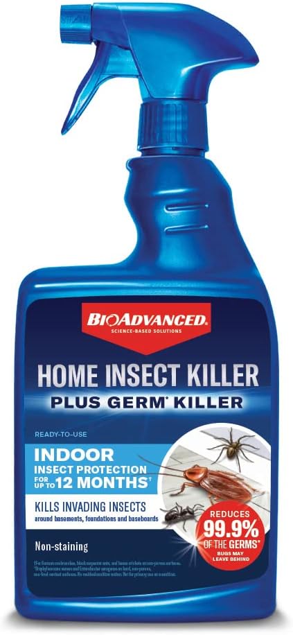BioAdvanced Home Insect Killer Plus Germ Killer, Ready-to-Use, 24 oz