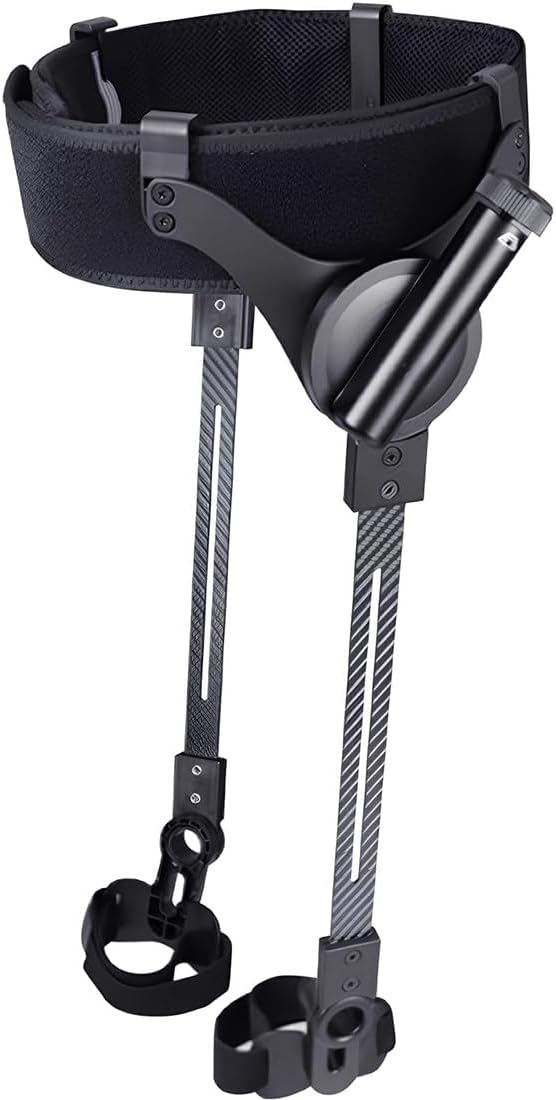 Bionic Walking Aid Exoskeleton Legs, Adjustable Strength Leg Training Aid for Limited Mobility, 3 Levels of Support for Enhanced Mobility