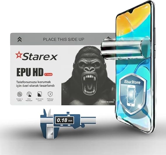 Nothing Phone 3A PRO Uyumlu Nano Ekran Koruyucu Ultra İnce EPU - 0.18 mm HD STAREX