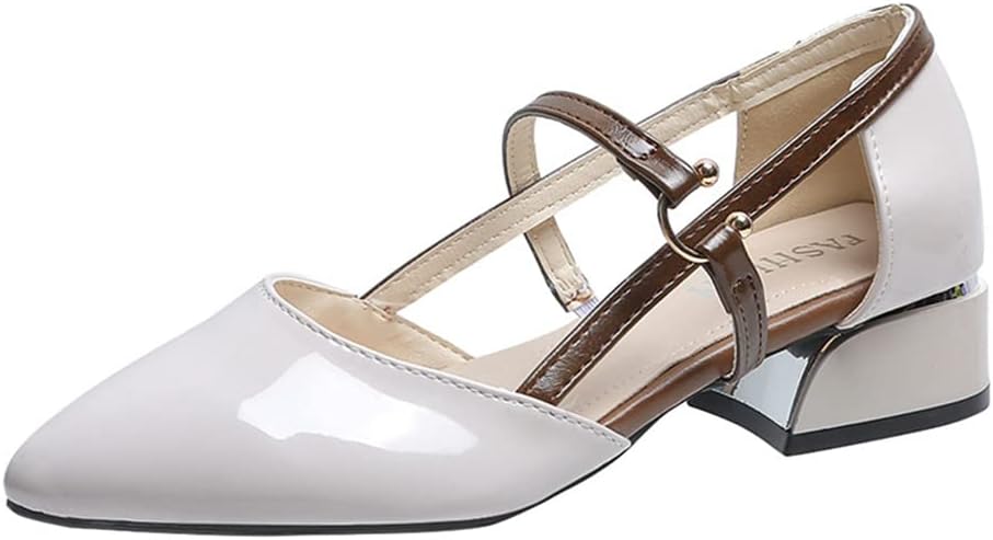 Cydmoty Pointed toe low heel sandals