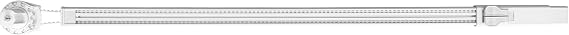 Homebox Roller Blinds Blinds Tension Rod, Replacement Bead for Tension Rod Controller, for Inside and Outside Installation