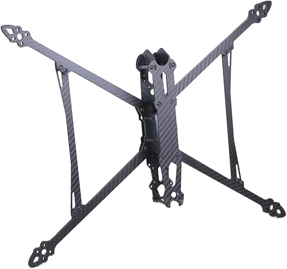 カーボンファイバー 8インチ 367mm ロングレンジ FPV ドローンフレームキット Mark4 V2 ロングディスタンストラベル用