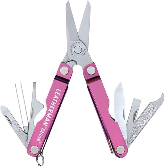 LEATHERMAN - Micra Keychain Multitool - Pink