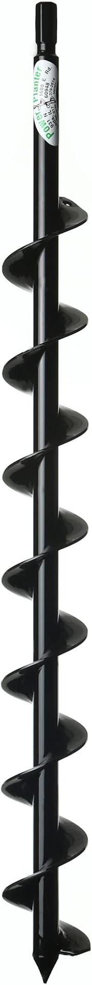 Power Planter Termite & Tree Auger 2"x24" With 3/8" Non-Slip Hex Drive - Heavy Duty Auger Bare Root Tree & Shrub Planting, Irrigation or Bait Stations Install - Works in All Soil Conditions - USA Made