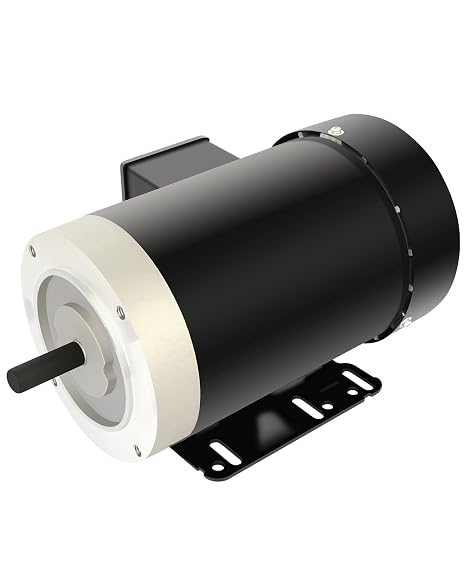 General Electric Motor 3HP 3450RPM Three Phase 230V/460V CW/CCW TEFC | Shaft Diameter 5/8",Shaft Length 1.88" 56C Frame AC Motor 60HZ